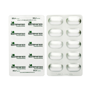 Nootripam 800mg Pharimexco điều trị triệu chứng chóng mặt 100 viên