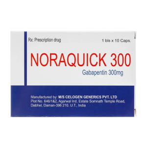 Noraquick 300 Celogen trị động kinh, đau dây thần kinh 10 viên