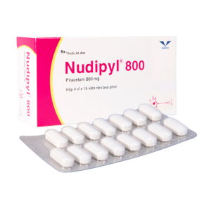 Nudipyl 800mg Bidiphar điều trị triệu chứng chóng mặt 60 viên