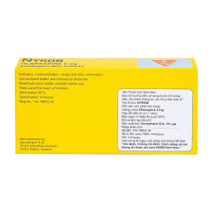 Nykob 5mg Genepharm SA điều trị tâm thần phân liệt 28 viên
