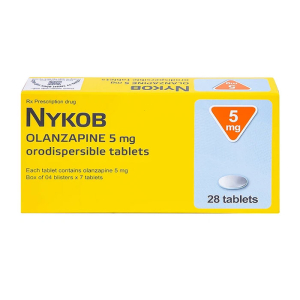 Nykob 5mg Genepharm SA điều trị tâm thần phân liệt 28 viên