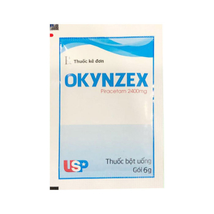 Okynzex 2400mg US Pharma điều trị triệu chứng rối loạn thần kinh, trí nhớ và tập trung 30 gói x 6g