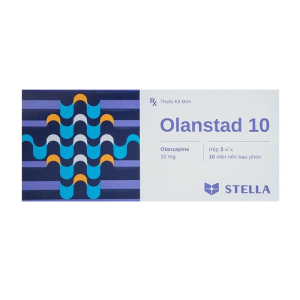 Olanstad 10 Stella điều trị bệnh tâm thần phân liệt 30 viên