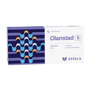 Olanstad 5 Stella điều trị bệnh tâm thần phân liệt 30 viên