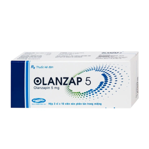Olanzap 5mg Savi điều trị bệnh tâm thần phân liệt 30 viên