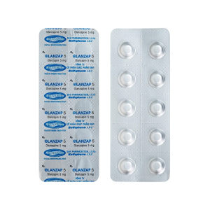 Olanzap 5mg Savi điều trị bệnh tâm thần phân liệt 30 viên