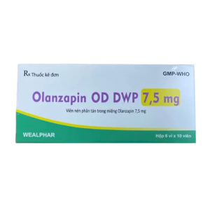 Olanzapin OD DWP 7.5mg Wealphar 60 viên
