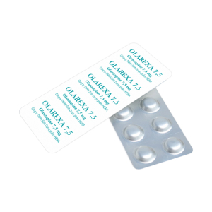 Olarexa 7.5mg Herabiopharm điều trị bệnh tâm thần phân liệt 50 viên