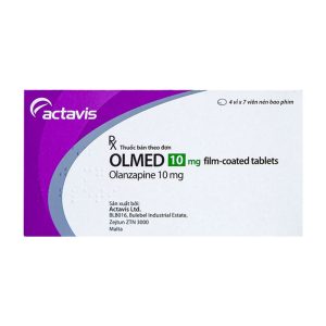 Olmed 10mg Actavis điều trị chống loạn thần 28 viên