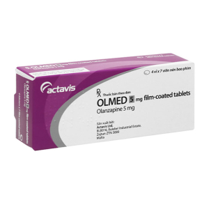 Olmed 5mg Actavis điều trị bệnh tâm thần phân liệt 28 viên