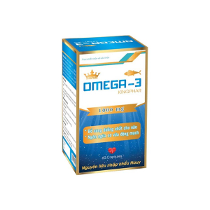 Omega 3 Kingphar giúp bổ não 60 viên