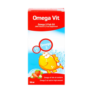 Omega Vit Botafarma hỗ trợ tăng khả năng chống oxy hóa, tốt cho não bộ 100ml