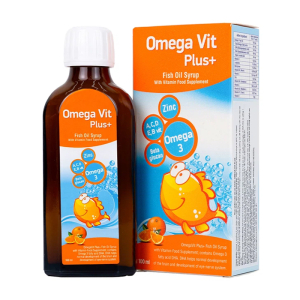 Omega Vit Plus + Botafarma hỗ trợ tăng khả năng chống oxy hóa, tốt cho não bộ 100ml