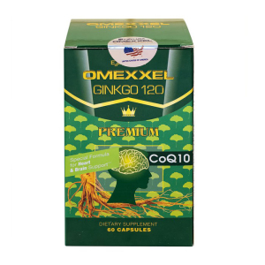 Omexxel Ginkgo 120 Premium Omexxel hỗ trợ tốt cho não 60 viên