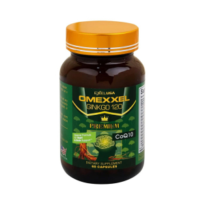 Omexxel Ginkgo 120 Premium Omexxel hỗ trợ tốt cho não 60 viên