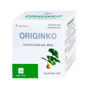 Originko 80mg Phương Đông phòng và điều trị suy giảm trí nhớ 20 ống