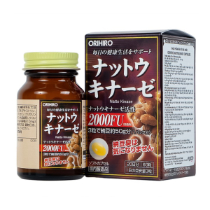 Orihiro Nattokinase hỗ trợ giảm nguy cơ huyết khối 60 viên