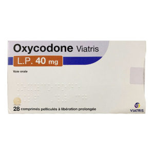Oxycodone 40mg Viatris giảm đau nặng 28 viên