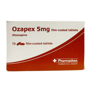 Ozapex 5mg Pharmathen điều trị tâm thần phân liệt 70 viên