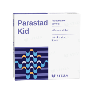 Parastad Kid Stella điều trị triệu chứng đau 16 viên sủi bọt