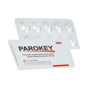Parokey 20mg DaViPharm điều trị trầm cảm, hội chứng loạn thần kinh 30 viên