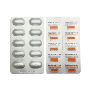 Parokey 30 DaViPharm điều trị bệnh trầm cảm, rối loạn ám ảnh cưỡng bức 60 viên