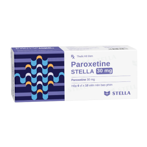 Paroxetine Stella 30 mg điều trị trầm cảm 60 viên