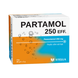 PARTAMOL 250 EFF Stella dùng trong các cơn đau 20 gói
