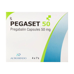 Pegaset 50 Aurobindo điều trị đau thần kinh, động kinh 28 viên