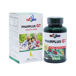 Pharplus G7 Mediphar hỗ trợ điều trị thiểu năng tuần hoàn não 120 viên
