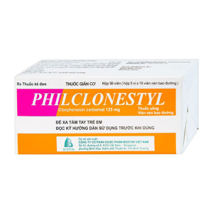 Philclonestyl 125mg Boston điều trị đau do cứng cơ 50 viên
