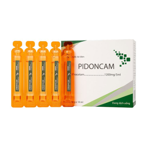 Pidoncam 1200mg/5ml Hà Nam điều trị triệu chứng chóng mặt, suy giảm trí nhớ 20 ống x 10ml
