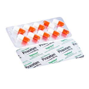 Piracetam 400mg Traphaco điều trị triệu chứng chóng mặt, suy giảm trí nhớ 60 viên