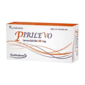 Pirilevo 50mg Herabiopharm điều trị tâm thần phân liệt 30 viên