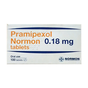 Pramipexol Normon 0.18mg điều trị triệu chứng trong bệnh Parkinson 100 viên