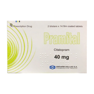 Pramital 40mg Anfarm điều trị trầm cảm 28 viên