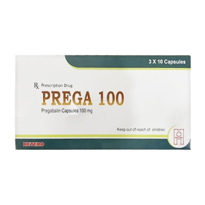 Prega 100 Hetero điều trị bệnh đau dây thần kinh ngoại biên 30 viên