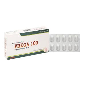 Prega 100 Hetero điều trị bệnh đau dây thần kinh ngoại biên 30 viên