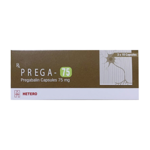 Prega 75 Hetero điều trị đau dây thần kinh 30 viên