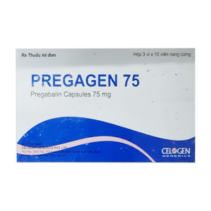 Pregagen 75 mg Celogen điều trị đau thần kinh 30 viên