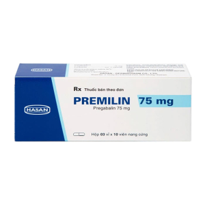Premilin 75mg Hasan điều trị động kinh cục bộ 30 viên
