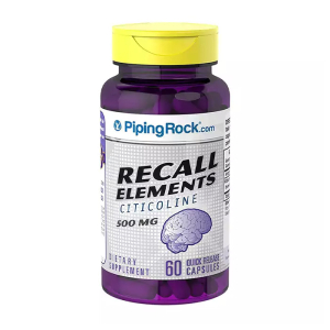 Recall Element Citicoline Piping Rock 60 viên
