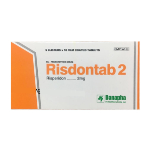 Risdontab 2 Danapha điều trị tâm thần phân liệt 50 viên