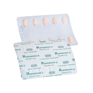 Risperidon 2 Hasan điều trị bệnh tâm thần phân liệt 50 viên