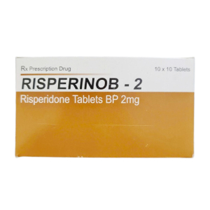Risperinob 2mg Mepro điều trị chứng tâm thần phân liệt 100 viên