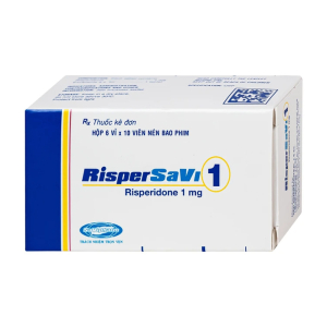 Rispersavi 1mg Savi điều trị bệnh tâm thần phân liệt 60 viên