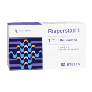 Risperstad 1 Stella điều trị tâm thần phân liệt 60 viên