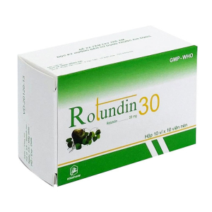 Rotundin 30 Donaipharm điều trị căng thẳng, lo âu do mất ngủ 100 viên