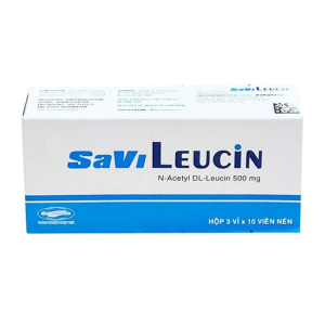 Savi Leucin điều trị triệu chứng cơn chóng mặt 30 viên