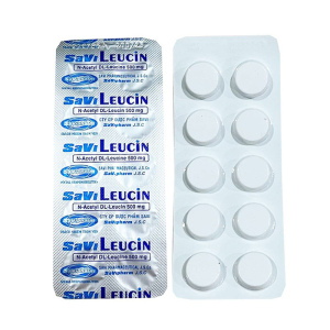 Savi Leucin điều trị triệu chứng cơn chóng mặt 30 viên